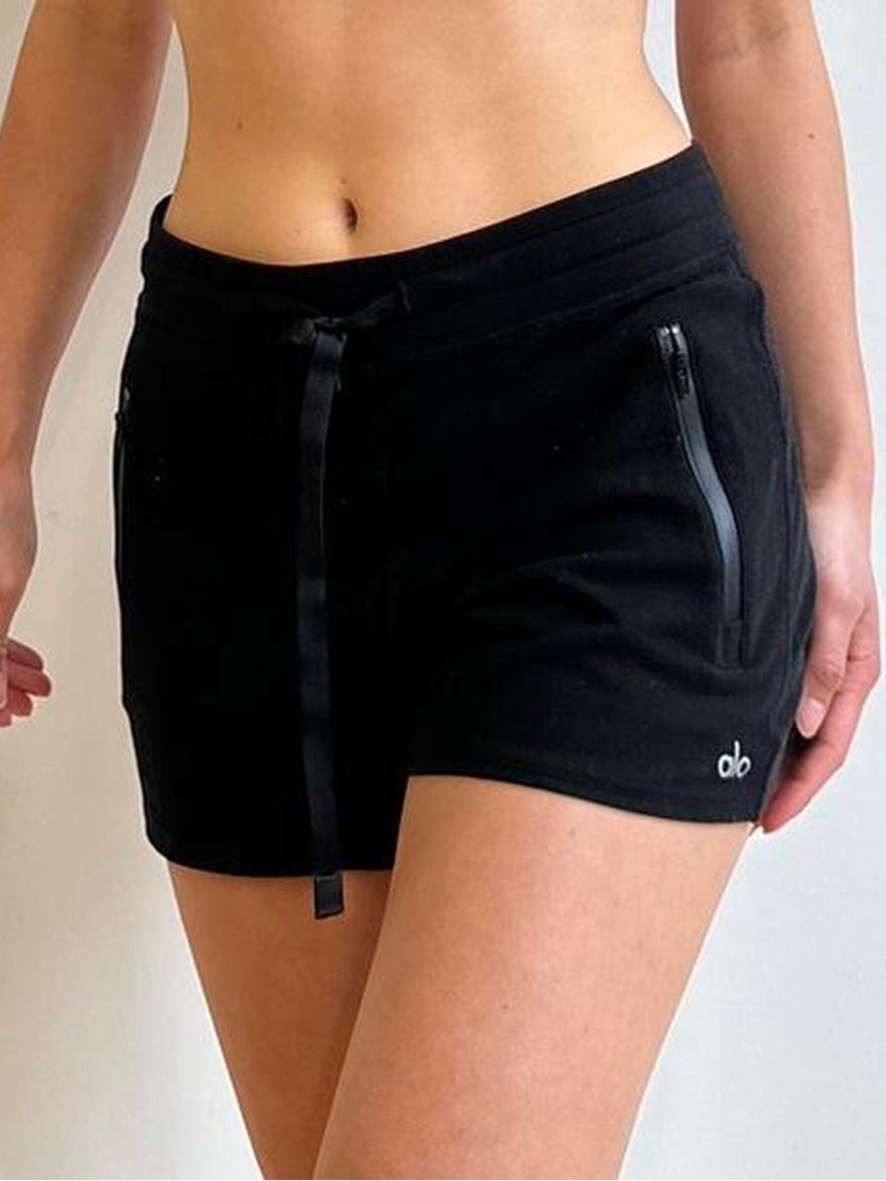 Alo Yoga Double Take Sweat Shorts Size XS